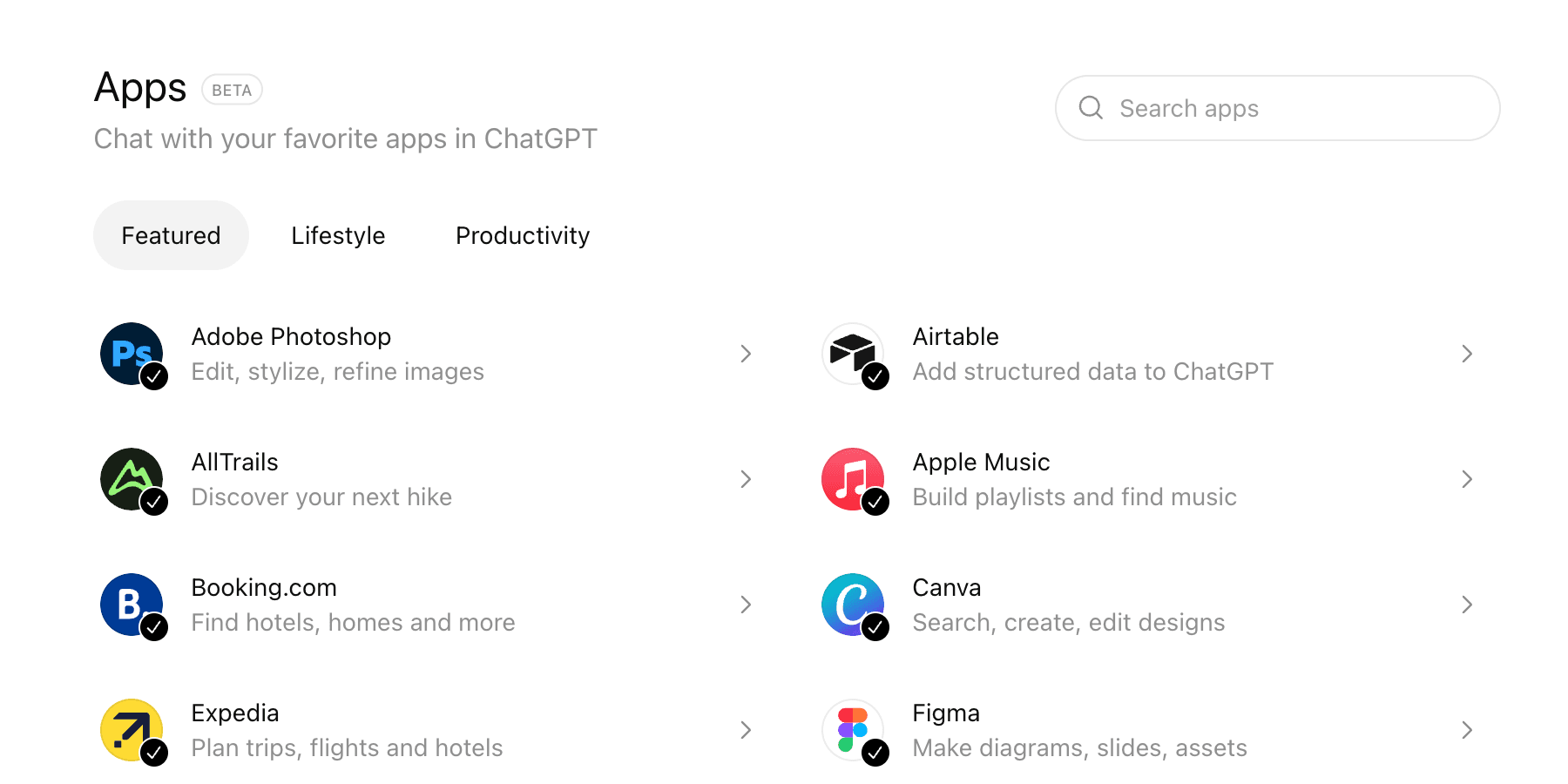 ChatGPT App Store launches